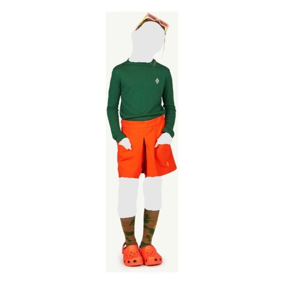 THE ANIMALS OBSERVATORY  Deer Turtleneck | Green - Size 3 - Picture 1 of 8